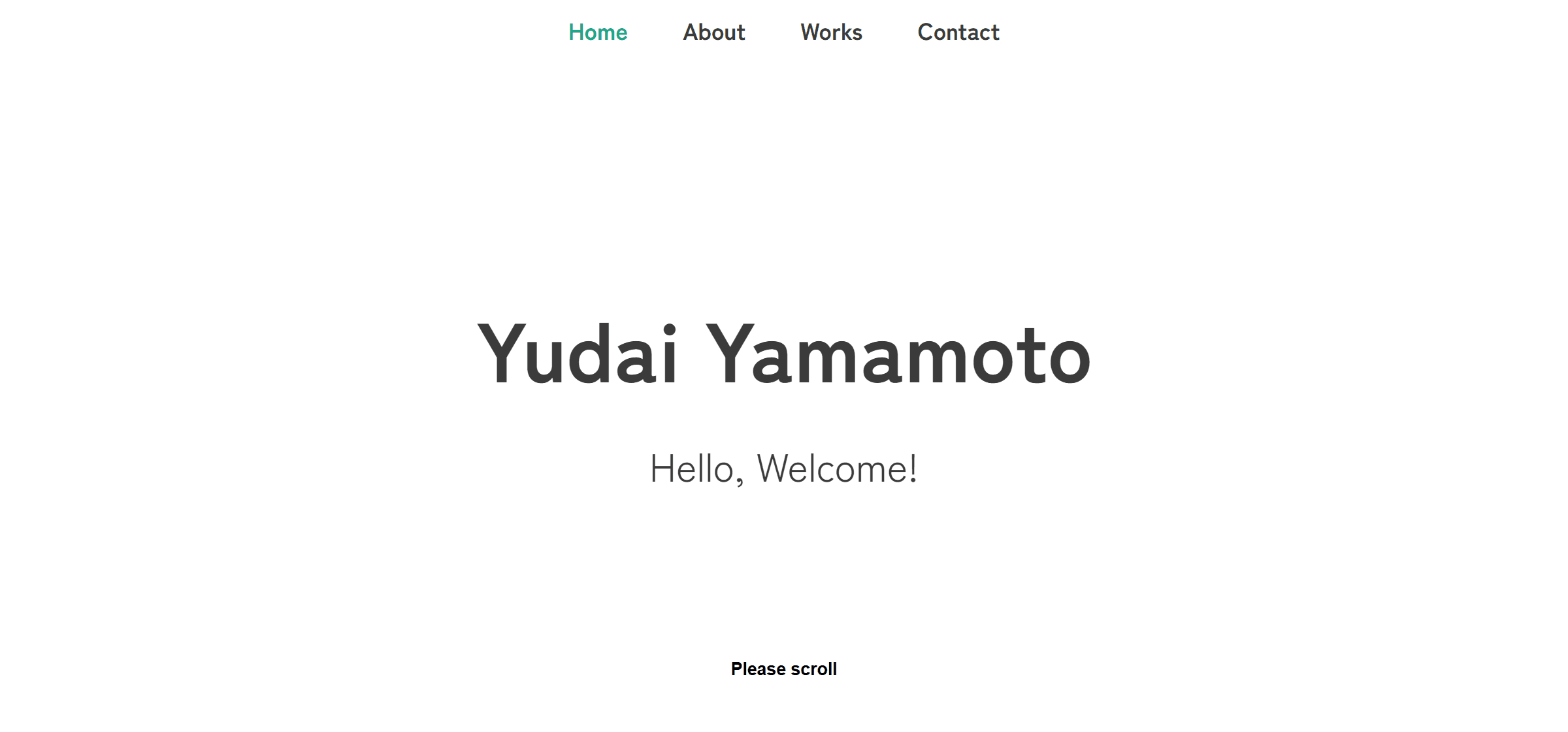 Yudai Yamamoto ポートフォリオ